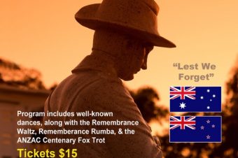 Our 22nd ANZAC Remembrance Ball on the 25th of April was well attended & a great success! The Ode was read by Ed Evans @ 6pm with outstanding teen trumpeter Mitchell Stewart playing the Last Post & Reveille.             Big thanks to everyone who provided donations for the raffle.